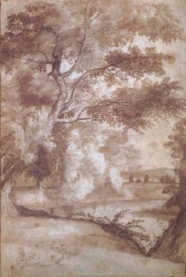 Claude Lorrain River View with Trees (mk17) China oil painting art